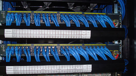 中福廣場機(jī)房布線